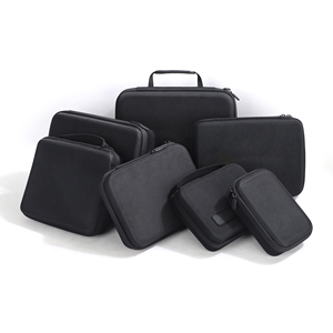 Black EVA <b>Hard</b> <b>Shell</b> <b>Case</b> Set Shockproof Zipper Closure Simple Style Protective Storage <b>Cases</b> for Electronics and Tools - Product Image 5