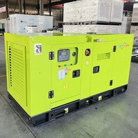 Groupe électrogène diesel silencieux CITY LION GFS-C33 20kw 30kw 40kw 50kw avec démarrage automatique, démarrage à distance, châssis ouvert et ATS à vendre