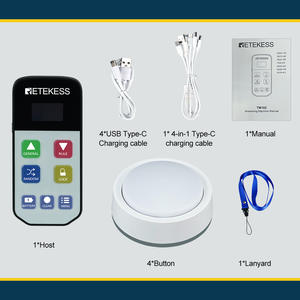 Jeu de <span class=keywords><strong>quiz</strong></span> Buzzer System 3 modes de réponse pour les compétitions scolaires Parties éducatives en classe Jeux familiaux Retekess TM102 - Product Image 6