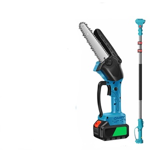 Kit d'outils de jardinage sans fil de qualité industrielle 25 mm, scie à chaîne avec guide-chaîne de 6 pouces, scie radio, chaîne de coupe pour bois, puissance 550 W - Product Image 1