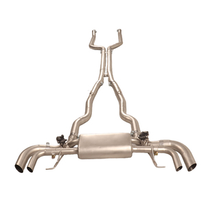 Usine pour <span class=keywords><strong>Bmw</strong></span> M550 <span class=keywords><strong>M550i</strong></span> G30 N63 4.4t Valvetronic Catback Systèmes d'échappement Sport X Pipe Tuyau d'échappement Catback - Product Image 1