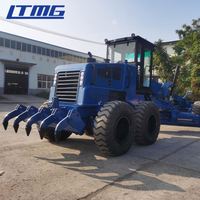 Niveleuses à usage intensif de nouvelle marque LTMG 100hp 135hp 165hp 180hp 190hp 220hp niveleuse montée sur tracteur