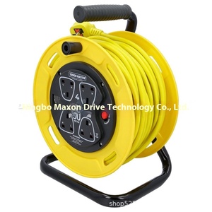 Tùy chỉnh Cáp di động Reel cho thiết bị công nghiệp tiêu chuẩn người Anh 13A cắm 25m mở rộng dây Reel cầu chì NEMA nữ loại cuối - Product Image 4