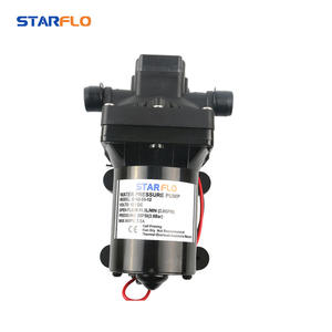 ปั๊มน้ำไดอะแฟรมแบบดูดเอง 33 รุ่น 24V/12V สำหรับรถบ้าน ใช้พลังงานแบตเตอรี่ ติดตั้งบนยานพาหนะทางทะเล ปั๊มน้ำไฟฟ้ากระแสตรงสำหรับเรือยอชท์ - Product Image 5