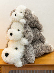 Juguete de Peluche para Perro Directo de Fábrica, Almohada Corporal Personalizada de Pastor Canino Rizado, Cojín Largo de Cachorro Acogedor, Peluches Suaves de Forro Polar para Venta al por Mayor - Product Image 4