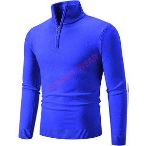 เสื้อสเวตเตอร์สวมหัวของผู้ชายที่อบอุ่นด้วยเนื้อผ้าที่อบอุ่นและสไตล์ที่หลากหลายเหมาะสำหรับการฝังรากลึกในช่วงวันที่อากาศหนาวและผ่อนคลาย - Product Image 2