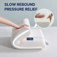 Oreiller en mousse à mémoire de forme à rebond lent haute densité Tavelya, ergonomique, respirant, soutien cervical, sommeil profond, oreiller de lit en mousse à mémoire de forme