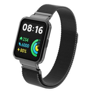 Correas de Reloj de Acero Inoxidable Magnéticas Universales con Eslabones Milaneses para Xiaomi Redmi <span class=keywords><strong>Mi</strong></span> Watch 2 <span class=keywords><strong>Lite</strong></span> - Product Image 4