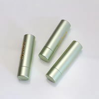 Emballage cosmétique, tube à rouge à lèvres en aluminium, tube à gloss, tubes à huile pour les lèvres, tubes souples pour crème pour les yeux, outils de maquillage à visser de couleur personnalisée