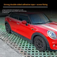 Convient pour BMW Mini Cooper F55 2014-2024, édition standard quatre portes, spoiler de jupe latérale ABS, pièce de modification