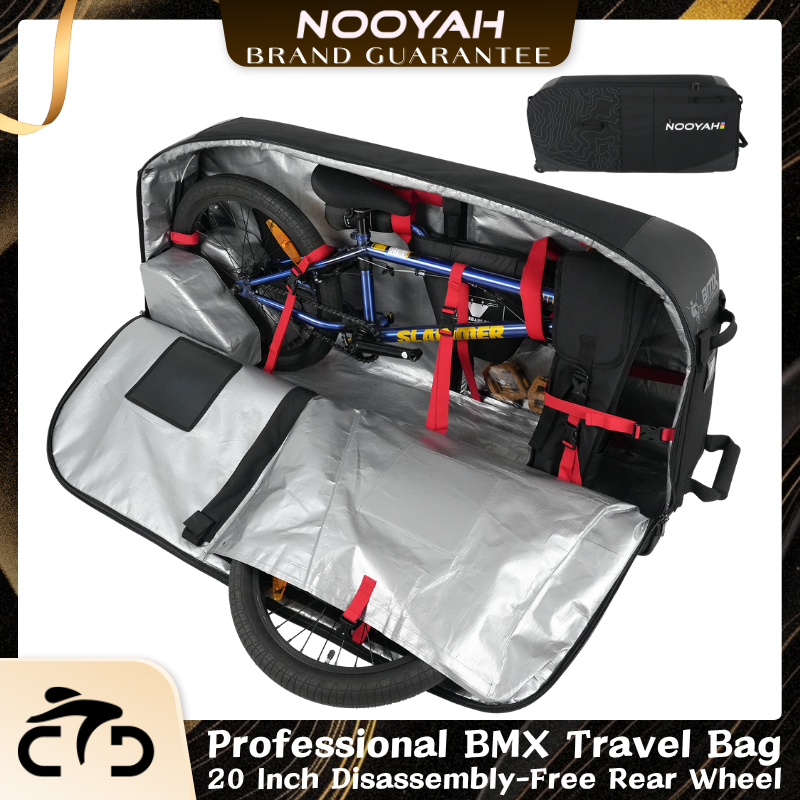 NOOYAH Bike Travel Bag - Ultimate BMX Transport Solution