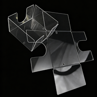 Feuille de polycarbonate transparente, résistante aux chocs, durable, épaisseur 1 mm/2 mm/3 mm/6 mm, taille et couleur personnalisées, thermoformage et pliage