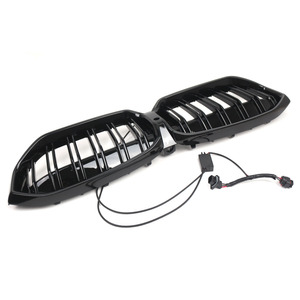 Parrilla Negra Brillante de Doble Línea para BMW G20 G21 G28 con Luces LED 51719632871 - Product Image 2