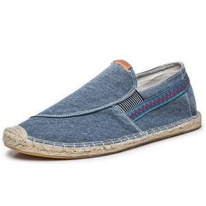 Wholesale OEM Fashion Casual Canvas Shoes Sneakers Slip on Hemp <strong>Espadrilles</strong> <strong>for</strong> <strong>Men</strong> - Product Image 4