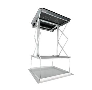 プロジェクションスクリーン用プロジェクターマウントブラケット付きリモコン電気天井隠しマウント電動プロジェクターリフト - Product Image 1