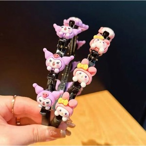 Cute Cartoon Hair <b>Clips</b> For Kids Plastic Resin Anti Slip Headband Daily Use Child Headdress Random Mixed Patterns - Product Image 2