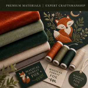 Peluche personnalisée Renard de la Forêt Magique avec tenues à thème, Fabricant professionnel, Cadeau de Noël, Tendance, OEM ODM, Mascotte en peluche - Product Image 4
