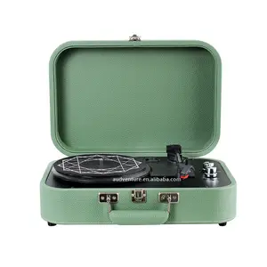 gramophone disc vinyl Customized turntable plus tape recorder and record cassette cd player blue tooth