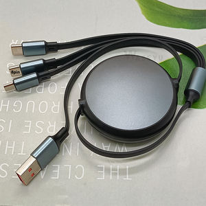 Cable personalizado <span class=keywords><strong>de</strong></span> alta calidad que fluye Cable <span class=keywords><strong>de</strong></span> carga USB rápido Cable <span class=keywords><strong>de</strong></span> teléfono <span class=keywords><strong>celular</strong></span> 100W 3 en 1 Cable <span class=keywords><strong>para</strong></span> teléfono Huawei Samsung Oppo - Product Image 5