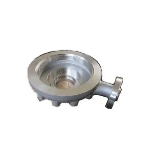 China OEM A356 aluminum alloy pump housing produced by gravity casting and machining