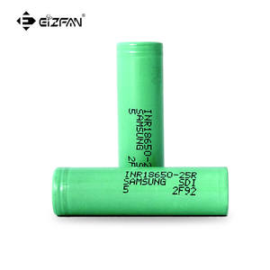 Original 18650 lithium battery 25r 2500 mah rechargeable <span class=keywords><strong>3</strong></span>,6 v li-ion battery - Product Image 5