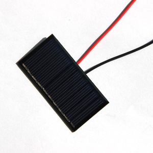 แผงโซลาร์เซลล์ 60x30 มม. 5V 50mA โพลีคริสตัลไลน์ พร้อมสายไฟสำหรับแบตเตอรี่แบบชาร์จได้ - Product Image 4