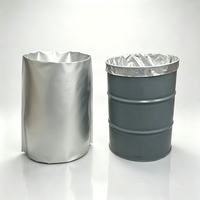 Sac en aluminium robuste et étanche à base circulaire avec couche NY renforcée pour la colle liquide et les adhésifs industriels
