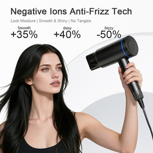 Sèche-cheveux professionnel BLDC de style salon, haut de gamme, >110 000 tr/min, ultra-silencieux, 50 décibels, <span class=keywords><strong>200</strong></span> millions d'ions négatifs, 2000W - Product Image 4