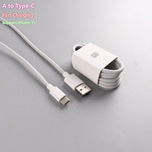 USB-A to Type <strong>C</strong> Charger Cable Quick Charge 5A 50W TPE 1m 1.5m 2m Customization OEM Data Cable - Product Image 1