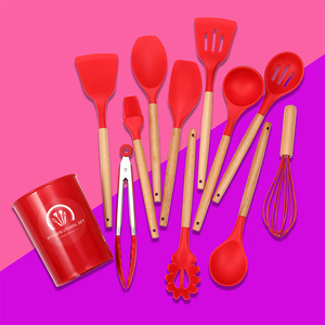 Conjunto de utensílios de cozinha, conjunto de utensílios de cozinha organizador de <span class=keywords><strong>silicone</strong></span> para cozinhar - Product Image 4
