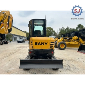 รถขุดขนาดเล็ก Sany SY35U มือสอง 3.5 ตัน พร้อมเครื่องยนต์ เกียร์ ปั๊ม และ PLC ของแท้ สภาพเหมือนใหม่ 90% ราคาถูกกว่าใหม่ 40% เหมาะสำหรับใช้งานในฟาร์ม - Product Image 4