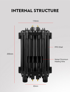 Élément Chauffant Instantané en Gros pour Chauffe-Eau 2-14kW 220-240V 110V 380V Noyau Chauffant Économiseur d'Énergie Nickel-Chrome - Product Image 1