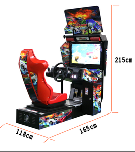 เครื่องเกมอาร์เคดขับรถแข่งแบบหยอดเหรียญ จอ LCD 32 นิ้ว - Product Image 4