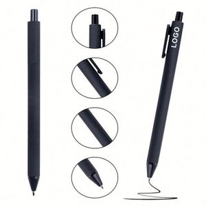 Promotional Retractable Click Soft Touch <b>Pens</b> Custom Plastic Ballpoint <b>Pens</b> With Personalized Logo for School Hotel Gift - Product Image 5