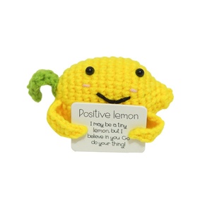 Soutien émotionnel 40 Styles fait à la main au crochet mignon fruits <span class=keywords><strong>pomme</strong></span> <span class=keywords><strong>de</strong></span> <span class=keywords><strong>terre</strong></span> décoration voiture charme ornement <span class=keywords><strong>oeuf</strong></span> pendentif carte positive - Product Image 6