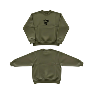 Nouveau design – Sweat-shirts et sweats à capuche surdimensionnés à col rond et manches longues pour hommes, imprimés, tricotés, printemps, écologiques, style hip-hop décontracté - Product Image 5