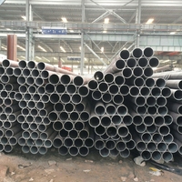 Pipa Baja Karbon Seamless ASTM A106 Grade B, Pipa MS Canai Panas untuk Aplikasi Minyak, Gas, dan Struktural