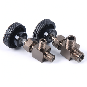 Vanne à aiguille à haute pression COVNA en acier inoxydable SS304/316, vanne à aiguille à 2 voies en acier inoxydable - Product Image 5