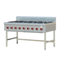 Kompor Gas Stainless Steel Tunggal Berdiri Lantai dengan Kabinet Oven, Kelas Efisiensi Energi, Pengapian Piezoelektrik