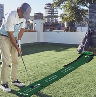 Nouveau tapis d'entraînement de golf pour putting en intérieur, ensemble de tapis d'entraînement à domicile en PVC, directement du fabricant
