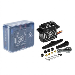 Servo Industrial Flashhobby Impermeable 14.8V <span class=keywords><strong>HV</strong></span> 60KG 0.075s con Engranajes de Acero y 2BB Programable sin Escobillas para Coche RC, Robot y Aeronaves - Product Image 5
