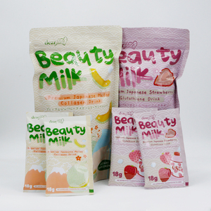 <span class=keywords><strong>นม</strong></span>บำรุงผิวสูตรกลูต้าไธโอน รสสตรอว์เบอร์รี ดูดซึมได้ดี 10 ซอง ช่วยให้ผิวกระจ่างใสเปล่งปลั่ง - Product Image 4