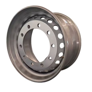 Pièces de transmission de camion de haute qualité, jantes en acier pour camion, jantes de camion 9.00*22.5, différentes tailles et épaisseurs, universelles pour les camions - Product Image 1