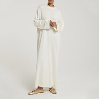 Aschulman Robe personnalisée pour femme musulmane Robe de qualité supérieure pour femme musulmane Nouvelle mode 2025 Abaya simple