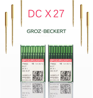 100 Aiguilles de machine à coudre DBX1(R) Groz-Beckert pour accessoires de point noué industriel 16x257 Tricotage JUKI BROTHER SINGER