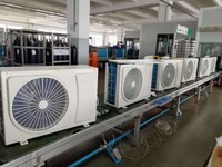 Climatiseur hybride solaire 9000Btu 12000Btu, climatiseur split à fréquence variable, unité de refroidissement/chauffage, climatiseurs