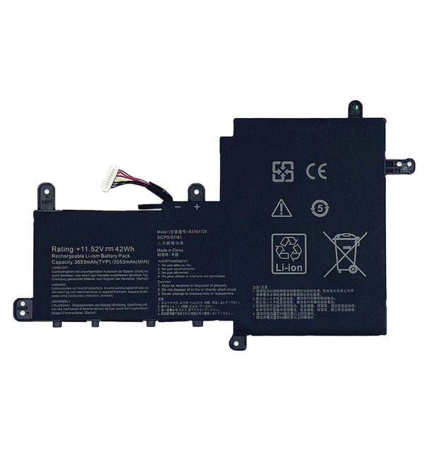 B31N1729 Rechargeable Li-Ion Battery Pack for ASUS VivoBook S15 S530 S530UA S530UN Series Laptop-in Stock