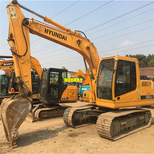 Excavatrice sur chenilles d'occasion Hyundai 150LC-7 de 15 tonnes, excavatrice d'occasion Hyundai 130/140/150 en stock - Product Image 5