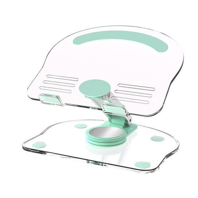 New Multi-function Mobile Phone Stand Rotating Tablet Holder Desktop Transparent Acrylic Phone Holder