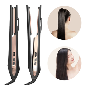 Plancha de pelo con panel de calentamiento flotante 3D profesional, placa flotante de calentamiento rápido, plancha plana, plancha de pelo de vapor - Product Image 3